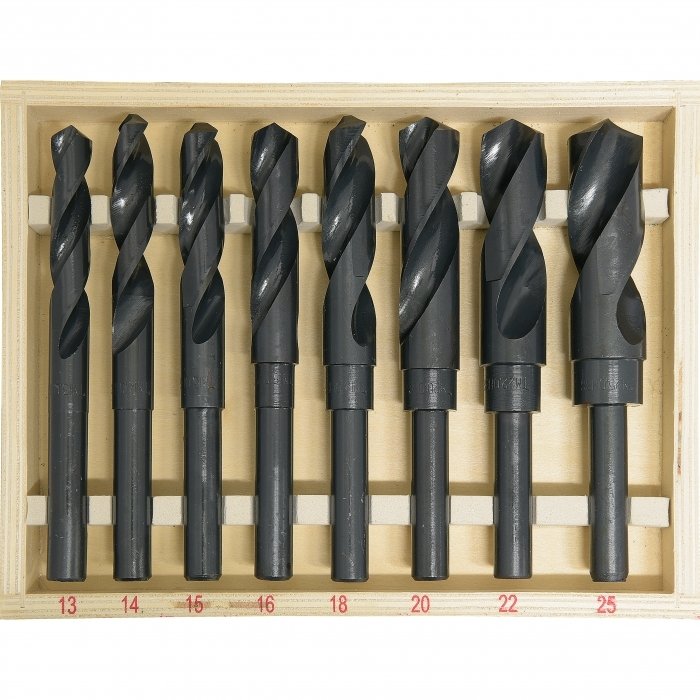 METRIC HSS REDUCED SHANK DRILL SET 13 - 25MM