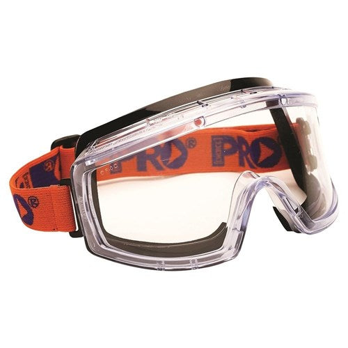 GOGGLE Foam Bnd ANTI-FOG Clear Lens-3700