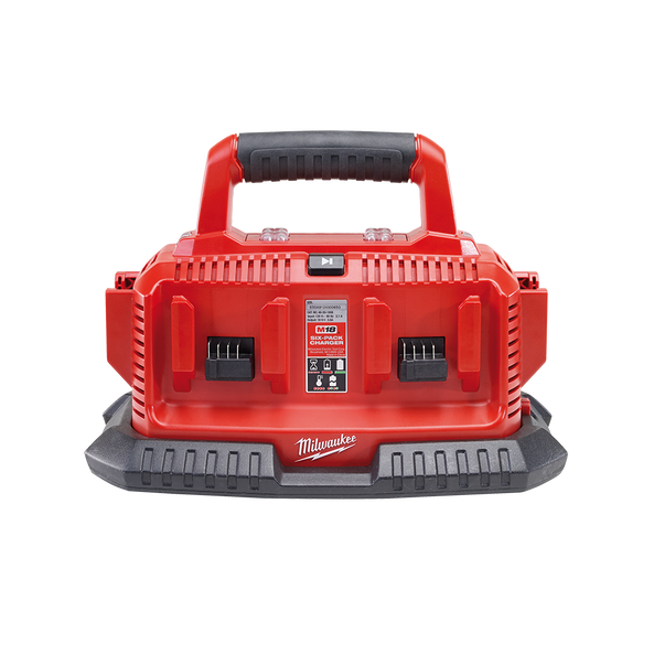 MILWAUKEE M1418C6 SIX PACK SEQUENTIAL CHARGING STATION