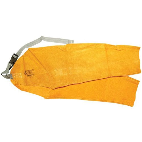 LEATHER WELDERS SLEEVE WITH STRAP