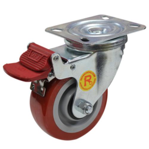 100MM POLY NYLON WHEEL 200KG CAPACITY CASTOR (S4044B)