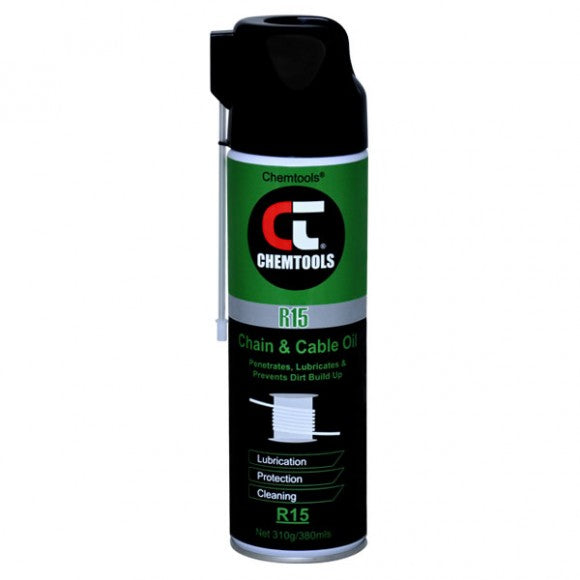 R15 CHAIN LUBRICANT OIL 310G AEROSOL