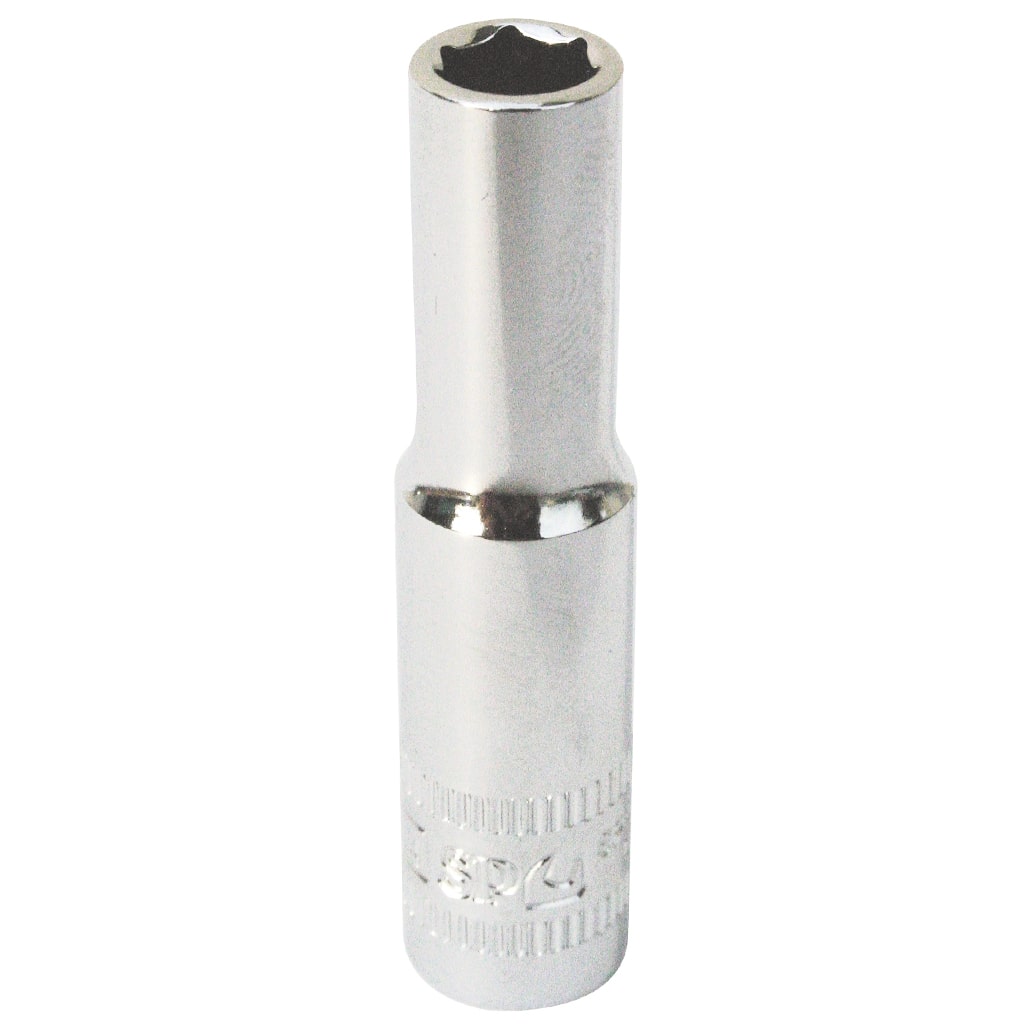 SOCKET DEEP 1/4" DR 6PT METRIC 10MM SP TOOLS