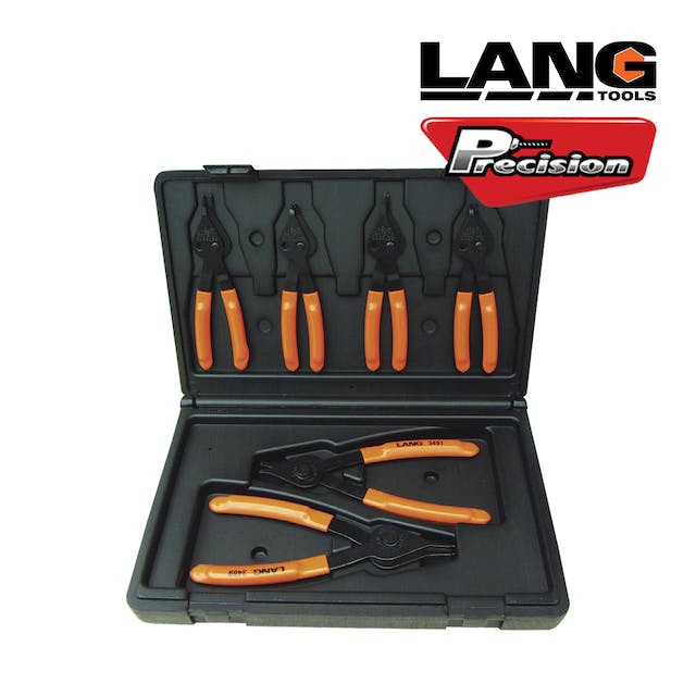 PLIERS RETAINING RING INTERNAL / EXTERNAL 6 PC SET