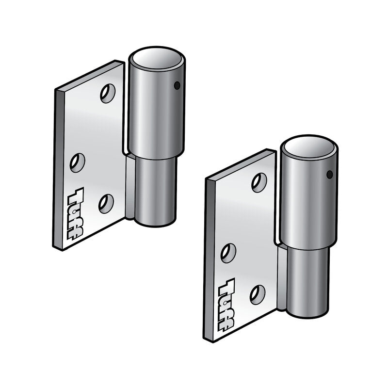 HINGE TU2 L.H. ZINC PLATED BULK