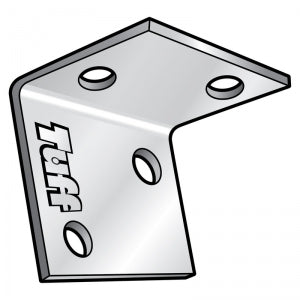 LIGHT-USE ANGLE BRACKET 75X75X40X3MM GALV