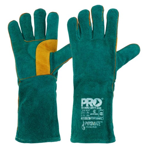 PYROMATE SOUTH PAW WELDING GLOVE LEFT HANDED PAIR