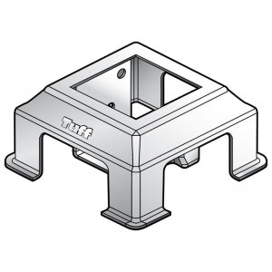 COLONIAL BOLT-DOWN POST SUPPORT 90MM GALV