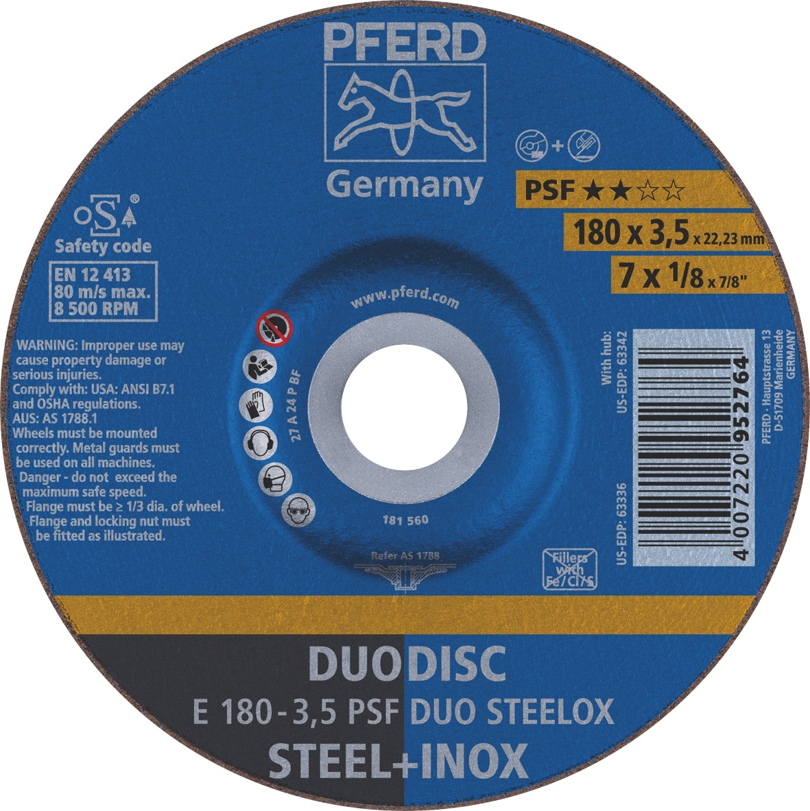 E 178-3.5 A 24 P PSF-INOX-DUO