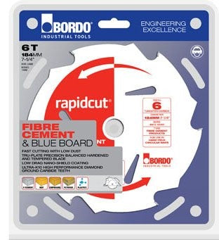 RAPIDCUT FIBRE CEMENT SAW 184MM (7.1/4) 6T