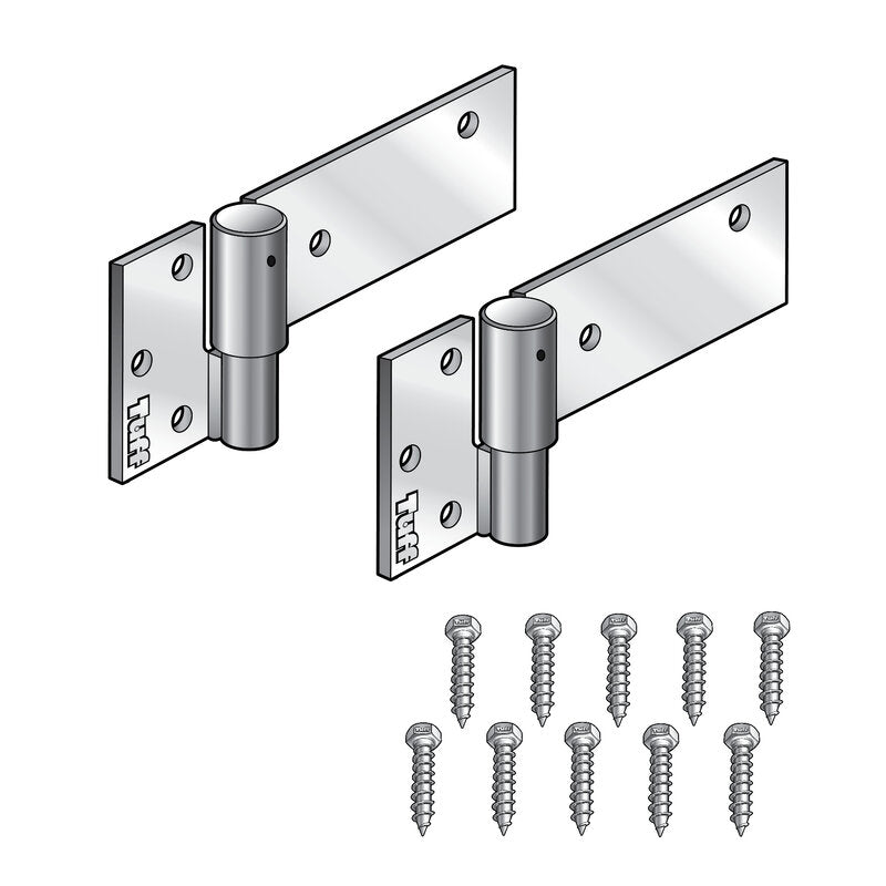 HINGE TU1S L.H. ZINC PLATED