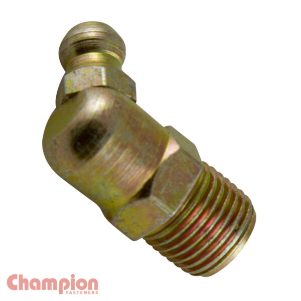 GREASE NIPPLE 1/8 BSP 67 1/2° 25PK CHAMPION