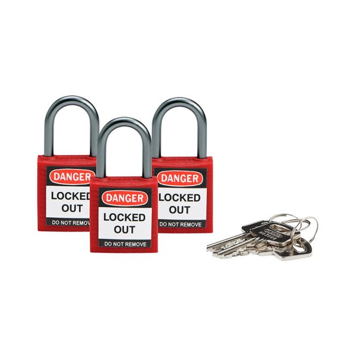 S/LOCK 410 KA3 1KEY RED