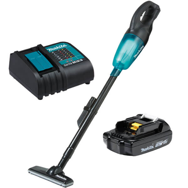 MAKITA VACUUM 0.65L 18V 1 X 1.5AH