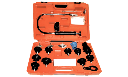 13 PIECE RADIATOR PRESSURE TESTER SET