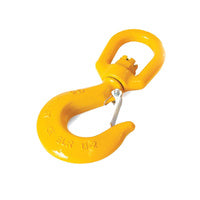 7/8MM EYE SLING HOOK W/SAFETY CATCH GR80