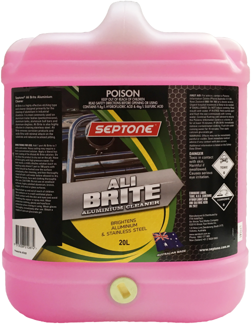 SEPTONE 20LTR ALI BRITE ALUMINIUM CLEANER