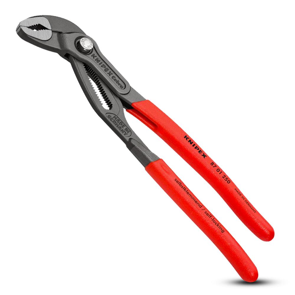 KNIPEX 8701250 250MM COBRA WATER PUMP PLIERS