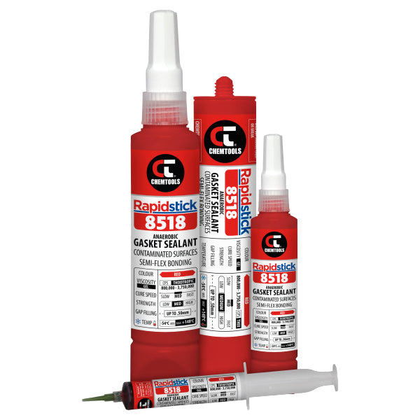 GASKET SEALANT (8518), CONTAMINATED SURFACES, SEMI-FLEX BOND