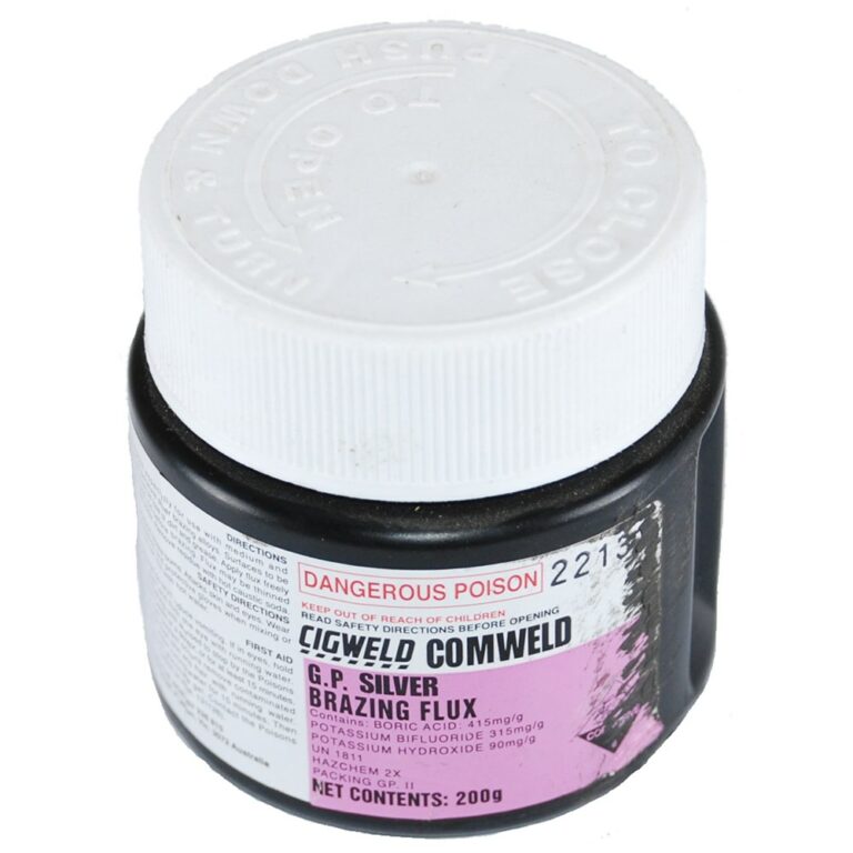 CIGWELD COMWELD SILVER BRAZING FLUX NO2 200G