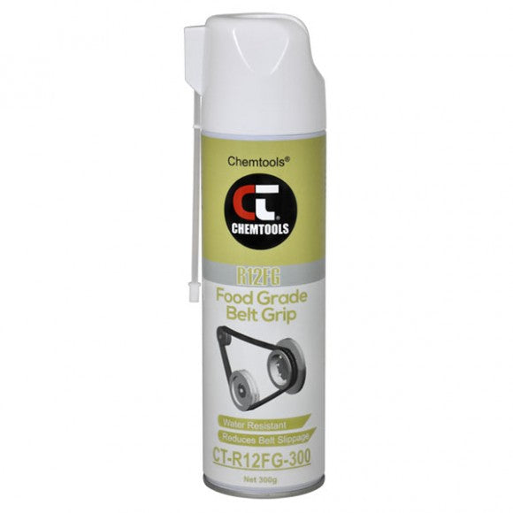 R12FG FOOD SAFE BELT GRIP 300G AEROSOL