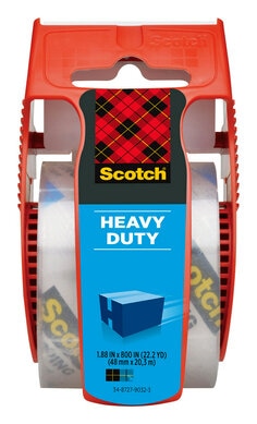 SCOTCH PACKING TAPE DISPENSER AND TAPES