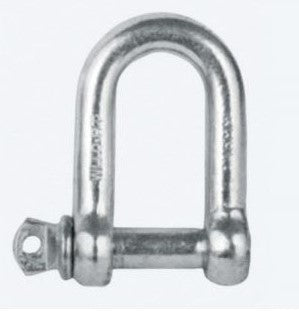 6MM DEE SHACKLE COMMERICAL GAL