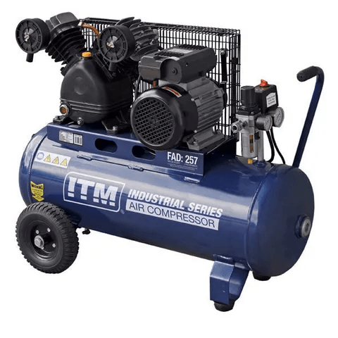 ITM AIR COMPRESSOR BELT DRIVE, 2.5HP 60LTR FAD 25LPM