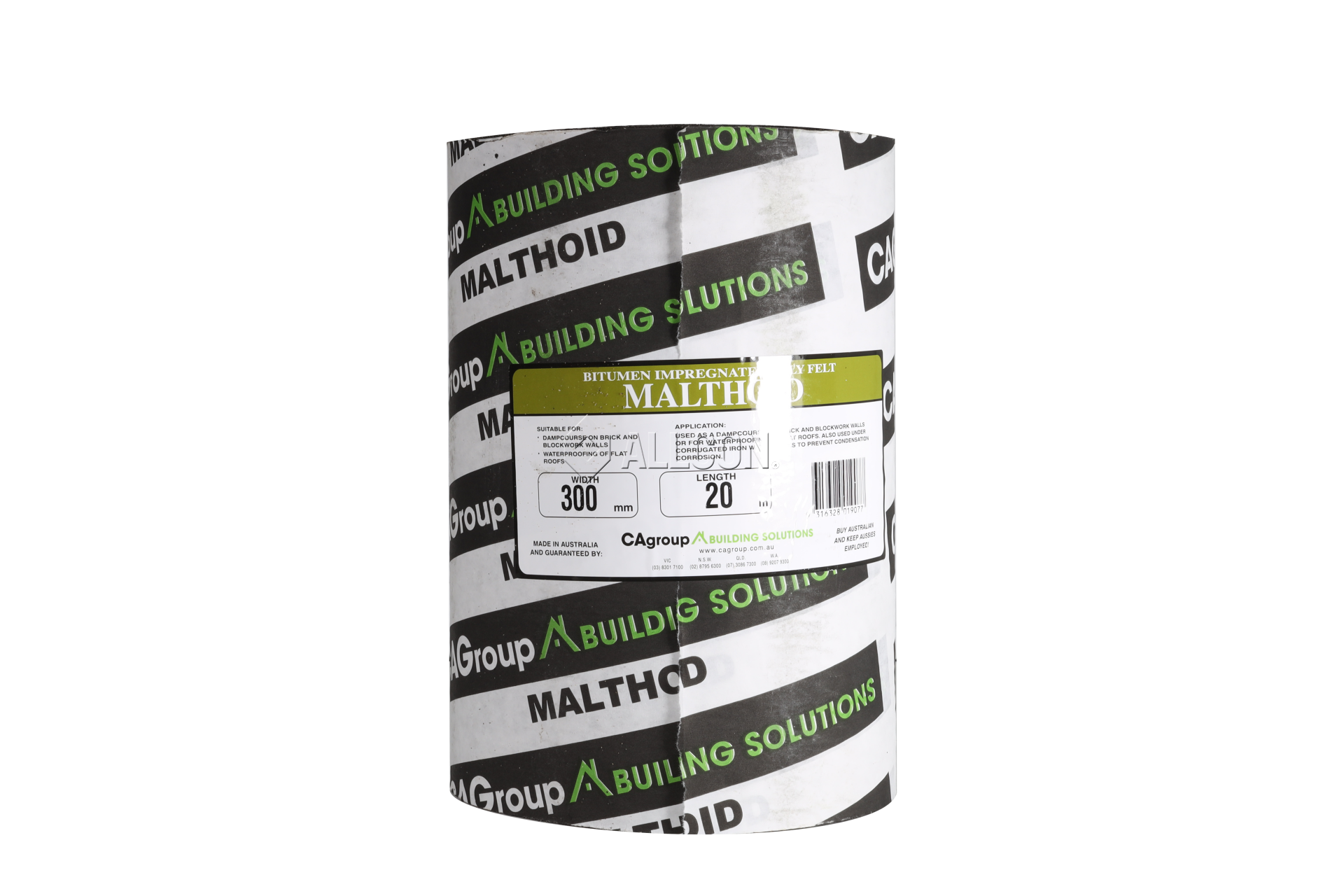 MALTHOID DAMPCOARSE 300MM X 20M