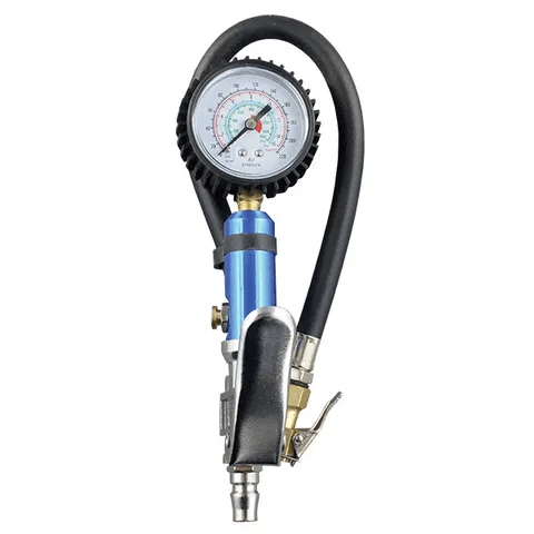 ITM TYRE INFLATOR GUN AUTO STYLE DIAL GAUGE 0-220PSI