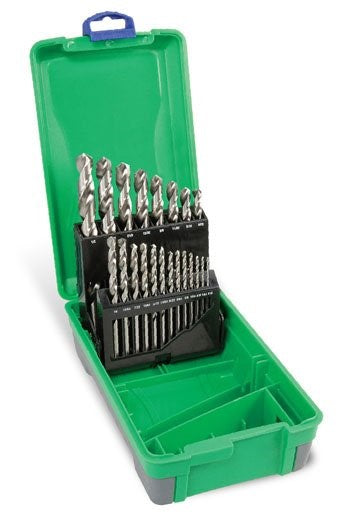 DRILL SET-IMP.:1/16-1/2" 21PC 2 TIER