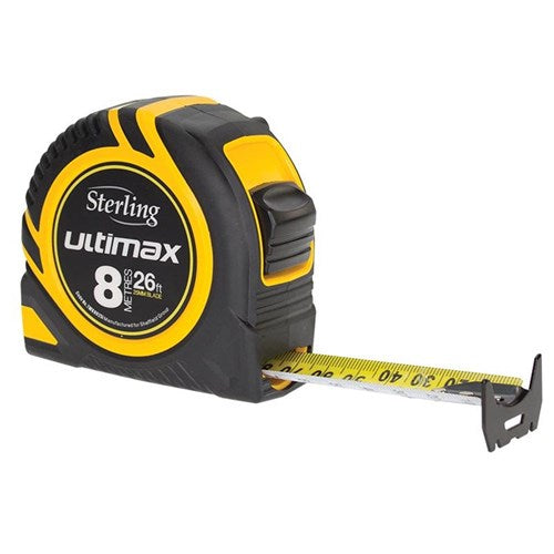 8 MTR / 26 FT X 25 MM BLADE TAPE MEASURE