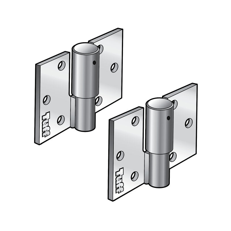 HINGE TU1B L.H. ZINC PLATED BULK