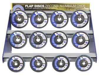 BORDO FLAP DISC - 3 TIER MERCHANDISER