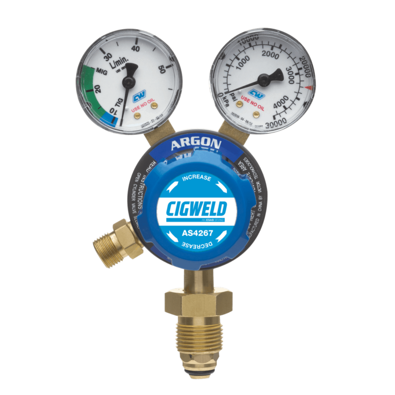 CIGWELD REGULATOR G250 ARGON 45LPM 2GA CS