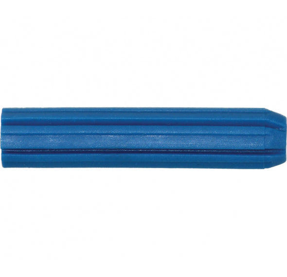 BLUE PVC MASONRY PLUG 38MM