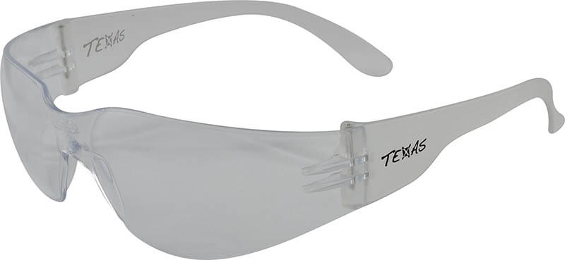 TEXAS CLEAR SAFETY GLASSES