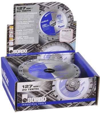 BULK 10 PACK BOXED MULTICUT SAW 125MM (5) 20T