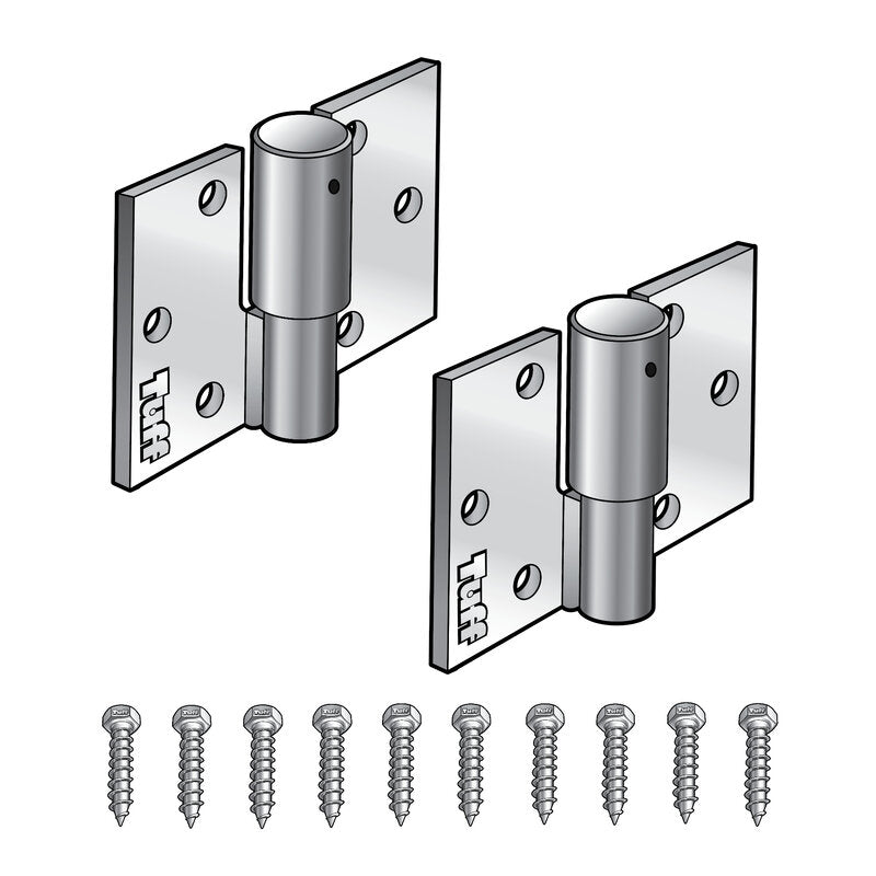 HINGE TU1B L.H. ZINC PLATED