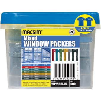 IQ WINDOW PACKERS MIX 5 SIZES 95MM