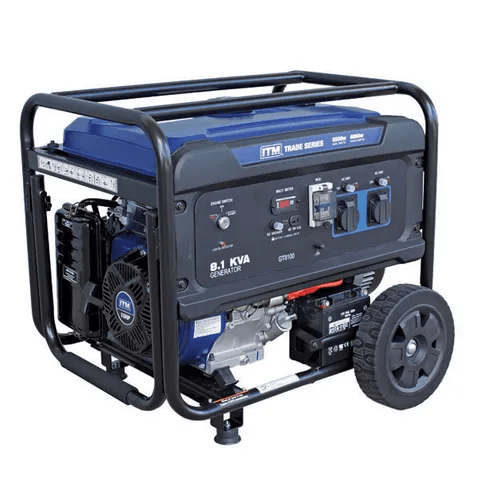 ITM 8.1KVA GENERATOR PETROL, 6500 WATT PEAK ELECTRIC START