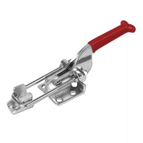 TOGGLE CLAMP, STAINLESS STEEL, LATCH, FLANGED BASE, 318KG CA