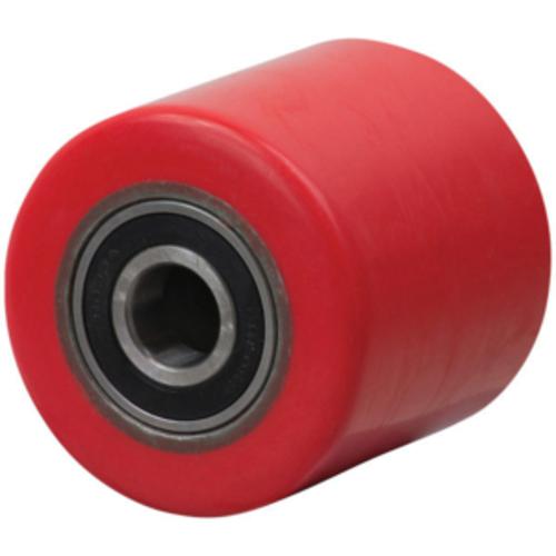 82 X 75MM POLYURETHANE ROLLER / 25MM AXLE DIAMETER