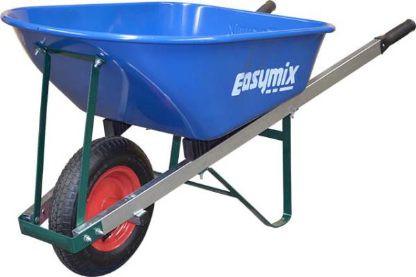 BLUE STEEL TRAY HANDYMAN WHEELBARROW 100LTR