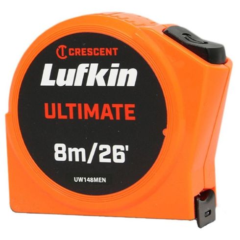 LUFKIN TAPE 8M/26' X 25MM TAPE MEASURE