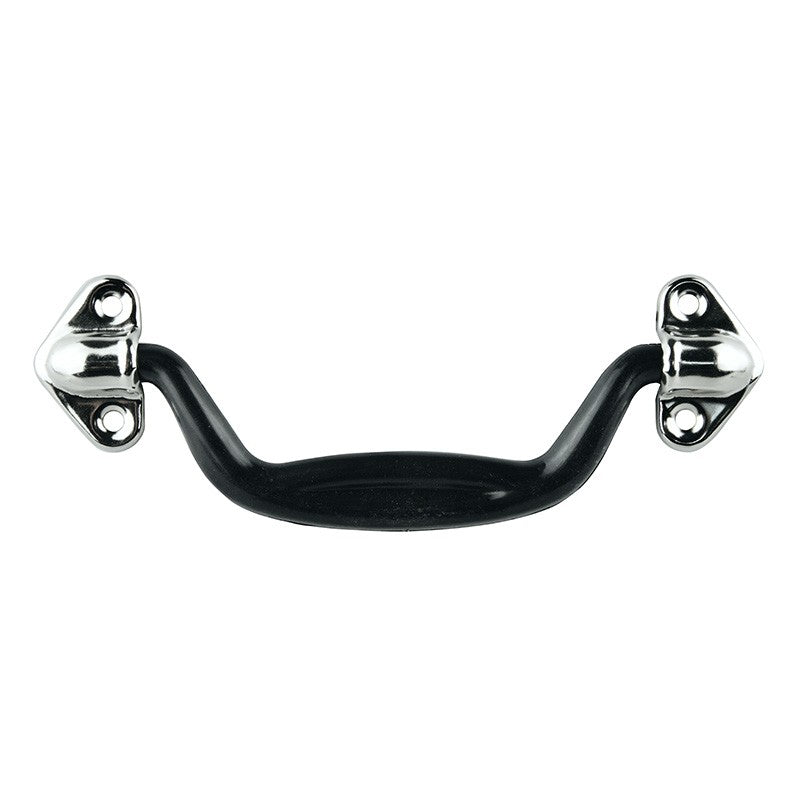 CASE HANDLE E SHAPE 166X38MM BLACK