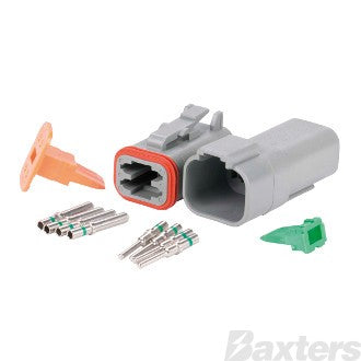 DEUTSCH DT STYLE CONNECTOR KIT 4 PIN