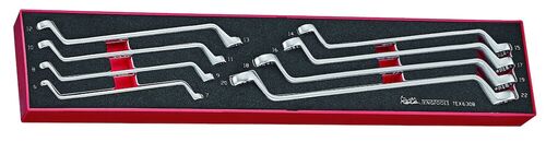 TENG TEX6308 DOUBLE RING SPANNER SET 6-22MM